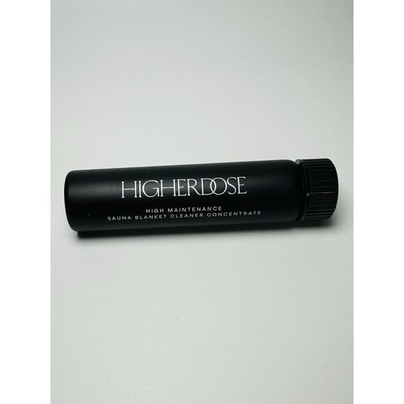 *5 Pack*HIGHERDOSE High Maintenance Sauna Blanket Cleaner Concentrate New Sealed - Picture 1 of 3